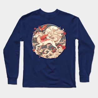 kitsune fox Long Sleeve T-Shirt